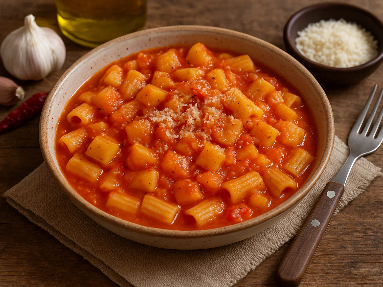 Pasta e Patate Calabrese