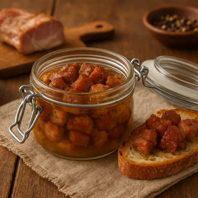 Carne Murata – Eingelegtes, Konserviertes Schweinefleisch