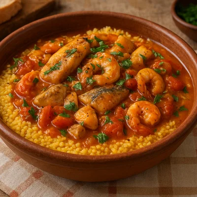 Couscous di Mazara del Vallo – Sizilianischer Fisch-Couscous
