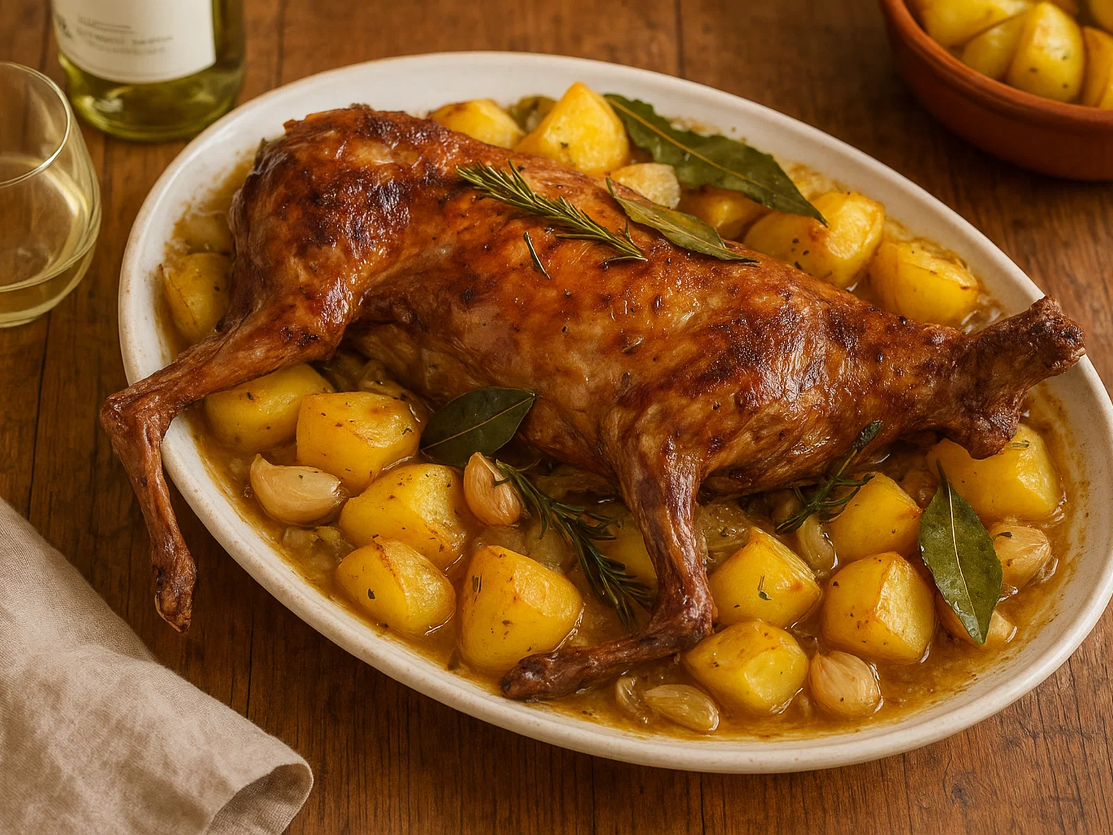 Capretto alla sarda – Sardisches Zicklein aus dem Ofen