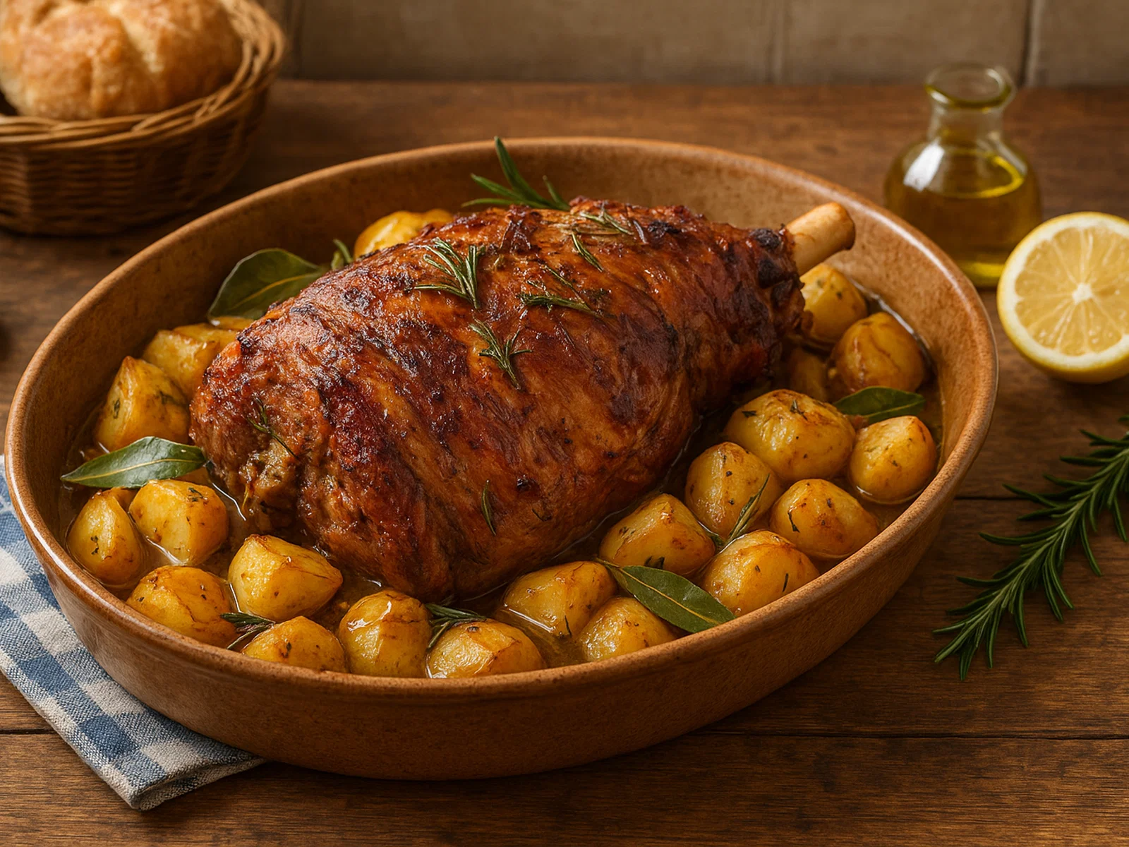 Agnello arrosto alla sarda – sardischer Lammbraten