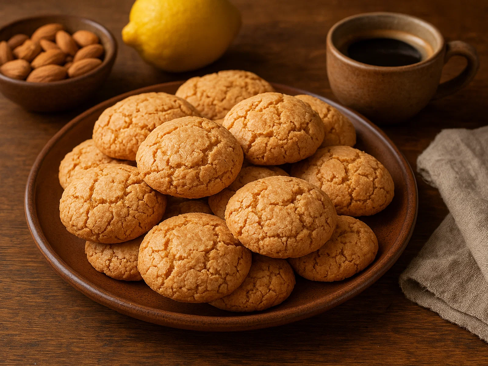 Amaretti Sardi – Sardische Mandelmakronen
