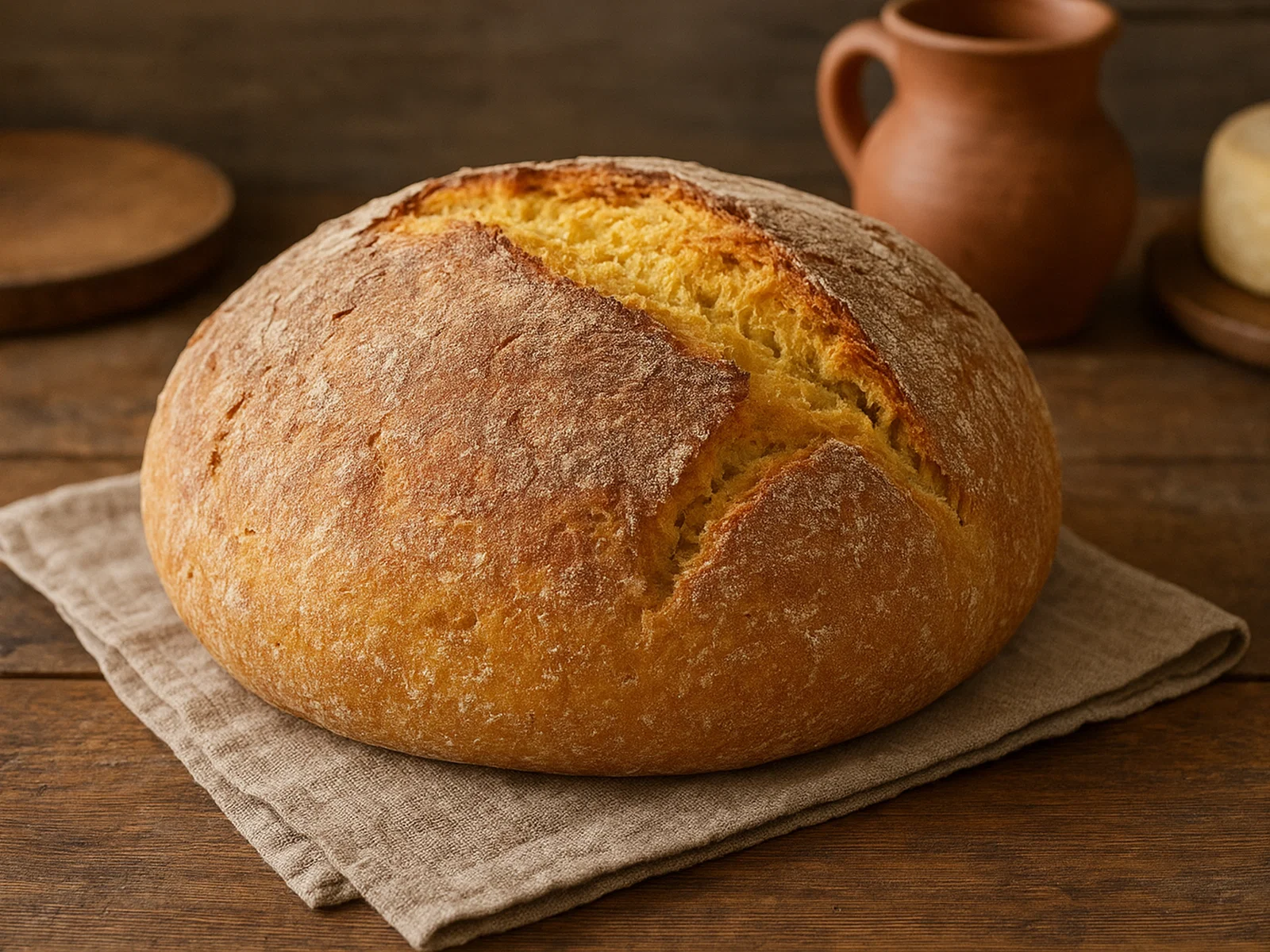 Civraxiu – Sardisches Hartweizenbrot (Pane di Semola)