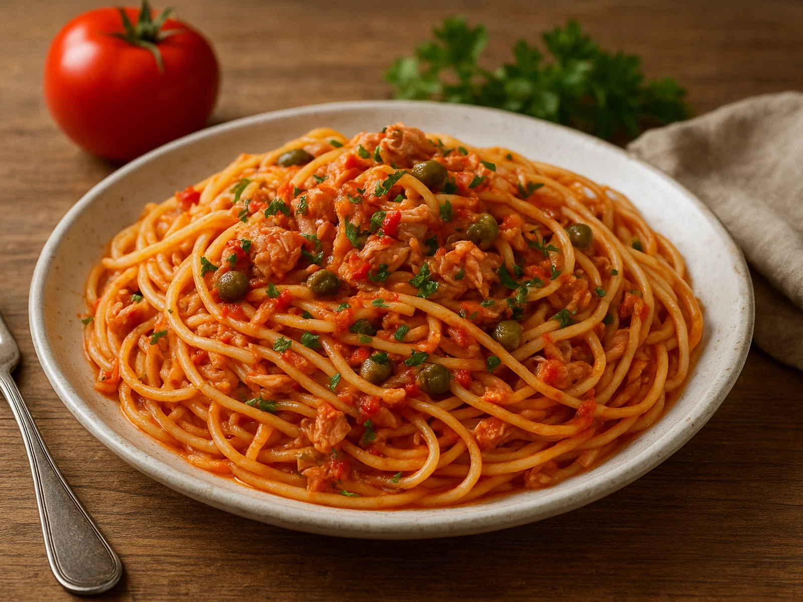 Pasta al tonno – schnelle Thunfischpasta
