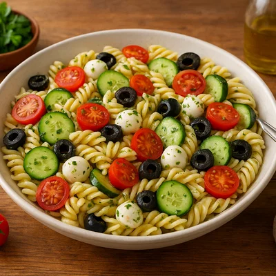 Pasta fredda estiva – italienischer Sommer-Nudelsalat