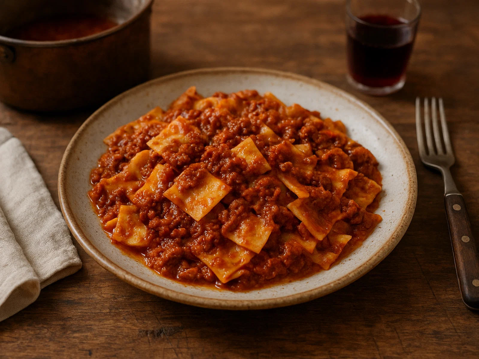 Maltagliati al ragù