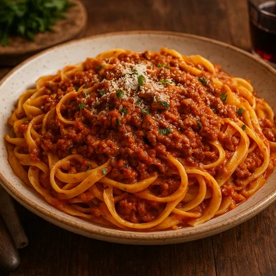 Fettuccine al ragù