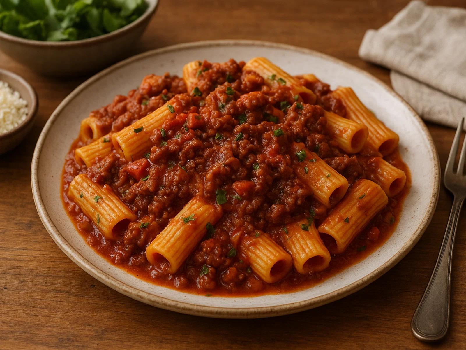 Rigatoni al ragù