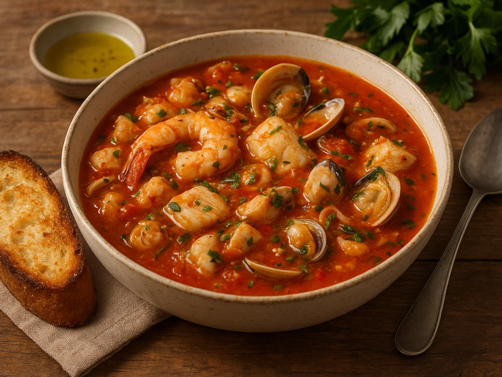 Zuppa di pesce – italienischer Fischeintopf