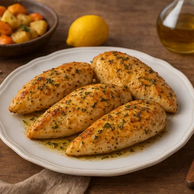 Petto di Pollo al Forno – Ofengebackene Hähnchenbrust