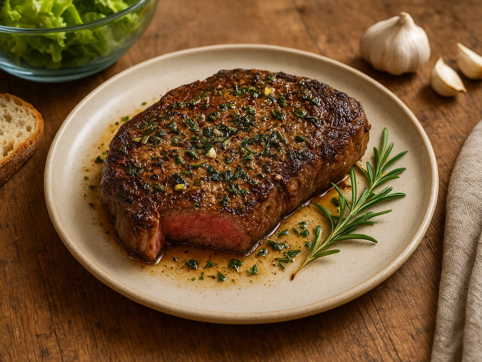 Bistecca di manzo (italienisches Rindersteak)