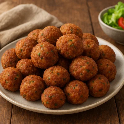 Polpette fritte – Italienische frittierte Fleischbällchen