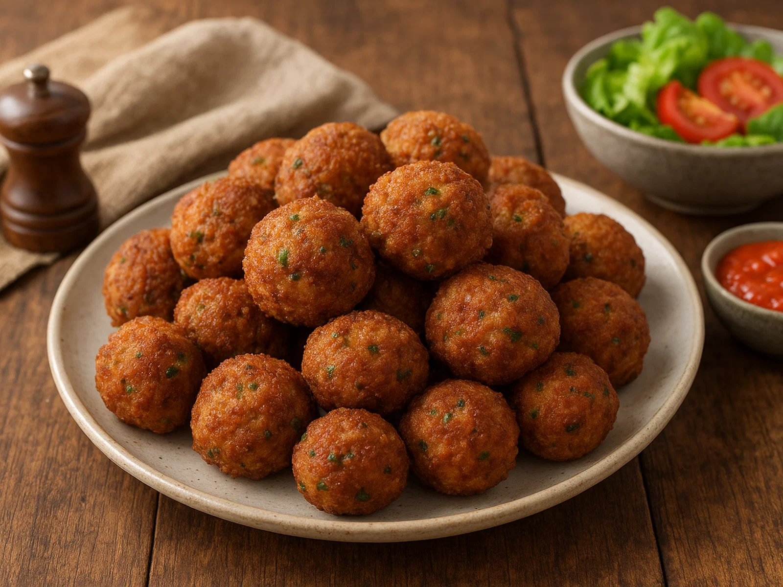 Polpette fritte – Italienische frittierte Fleischbällchen