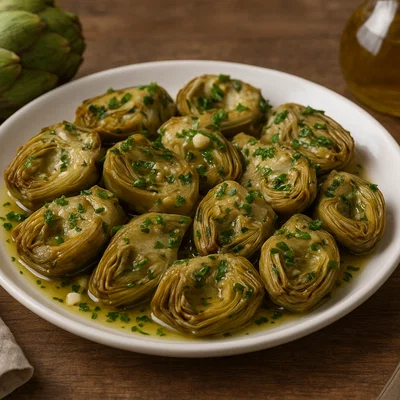 Carciofi trifolati – Artischocken mit Knoblauch und Petersilie