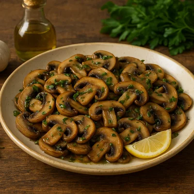 Funghi trifolati – italienische Knoblauch-Petersilien-Pilze