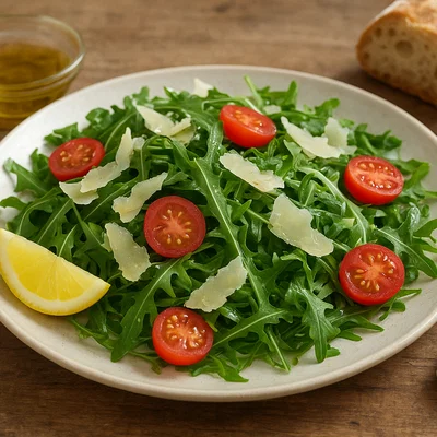 Insalata di rucola e parmigiano – Rucolasalat mit Parmesan