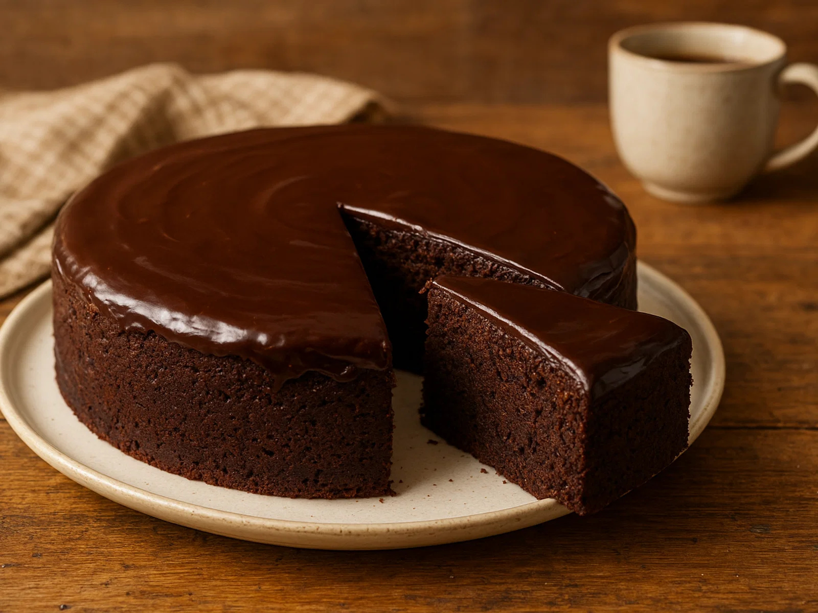 Torta di Cioccolato – Saftiger italienischer Schokoladenkuchen