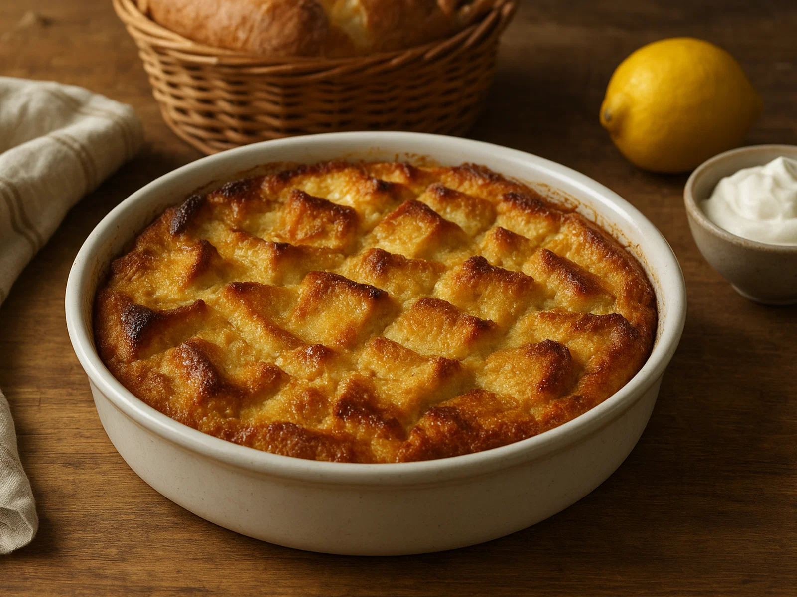 Budino di Pane – Italienischer Brotpudding