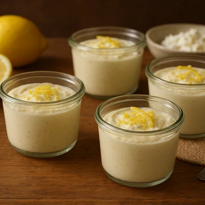 Dolce di Ricotta e Limone – Ricotta-Zitronen-Dessert