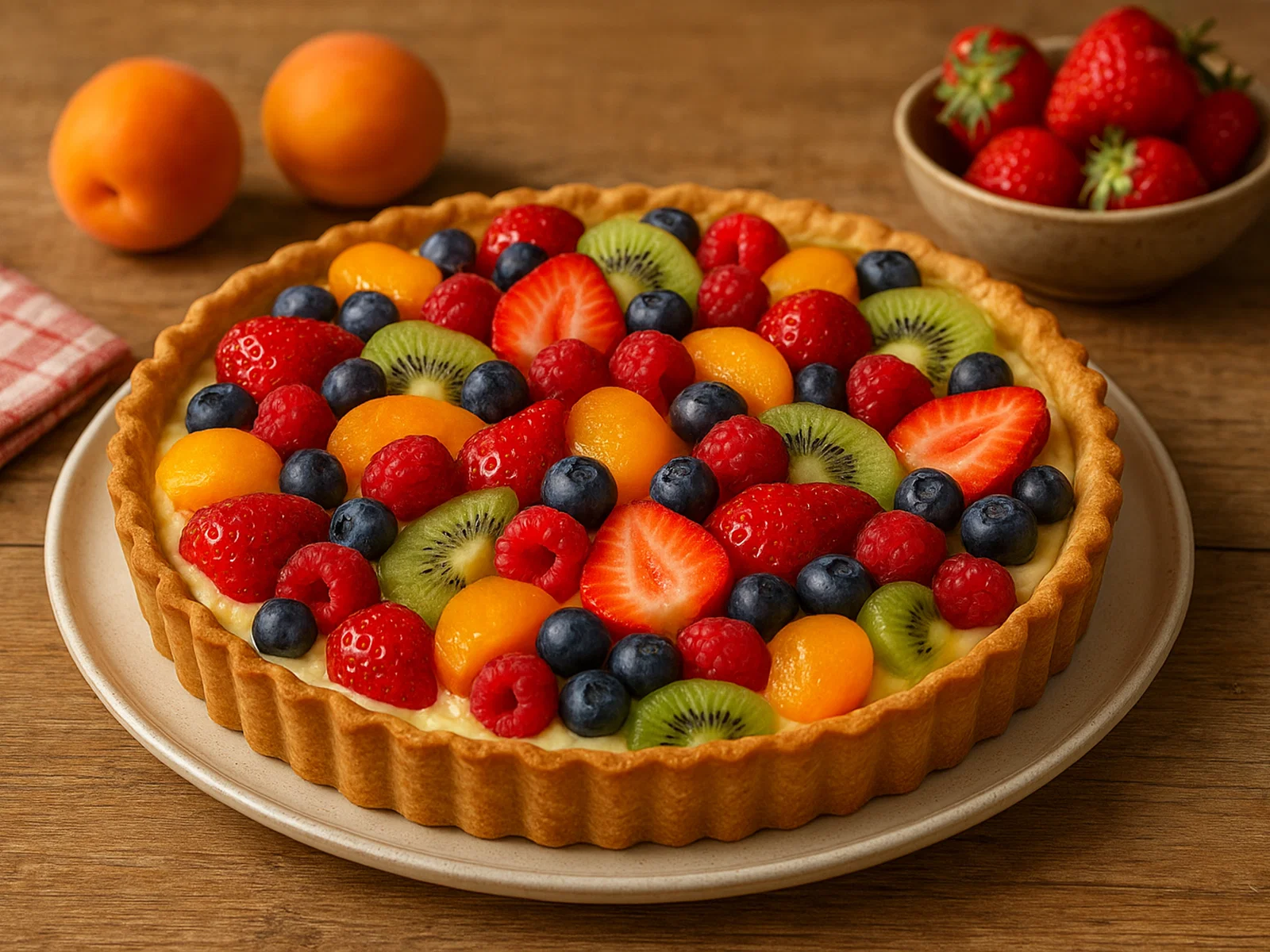 Crostate di frutta – italienische Obsttarte