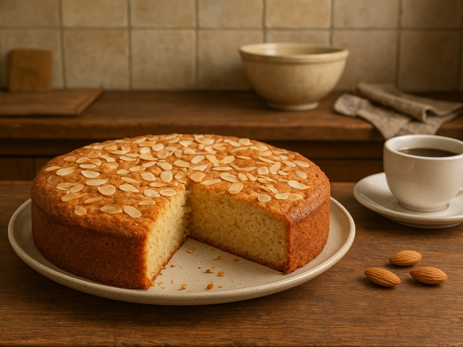 Torta di mandorle – Saftiger italienischer Mandelkuchen