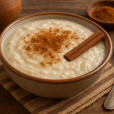 Cremige Mazamorra mit Zimt und Vanille