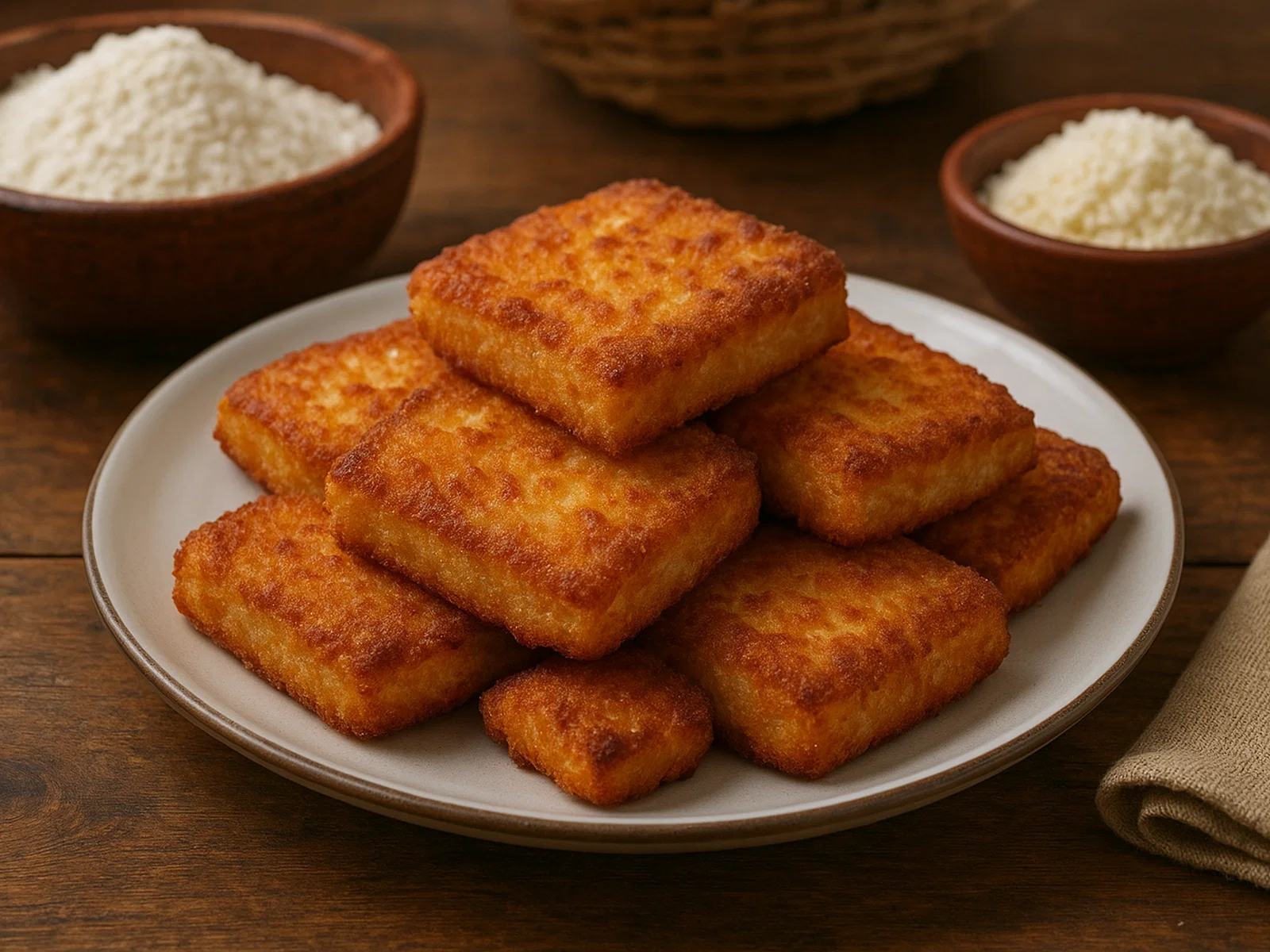 Mbeyú – Paraguayanischer Maniok-Käse-Fladen
