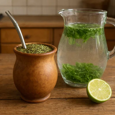 Klassischer Tereré – Kalter Yerba-Mate-Aufguss