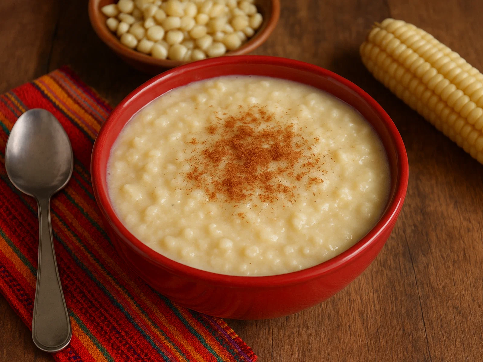 Mazamorra – Paraguayischer süßer Maisbrei (Kaguyjy)