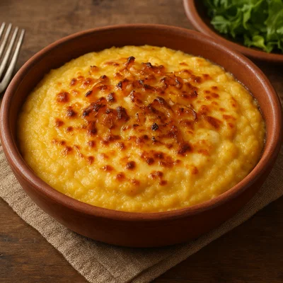 Mbaipy – Cremiger Maismehlbrei mit Käse