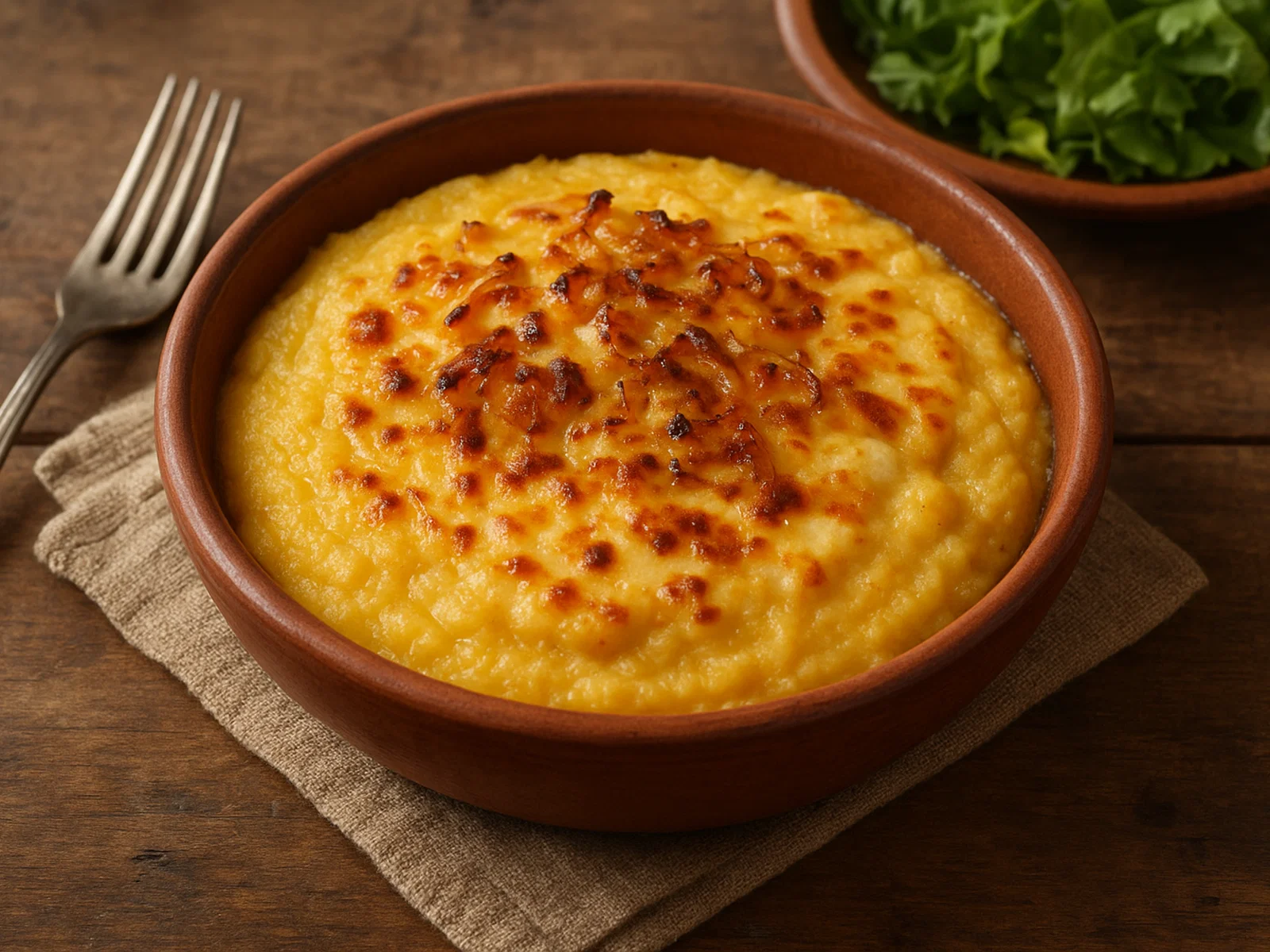 Mbaipy – Cremiger Maismehlbrei mit Käse