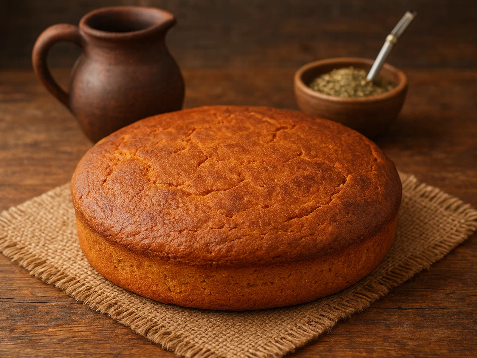 Galleta paraguaya – festes rundes Landbrot