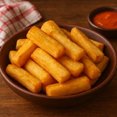 Mandioca Frita – Knusprig frittierter Maniok