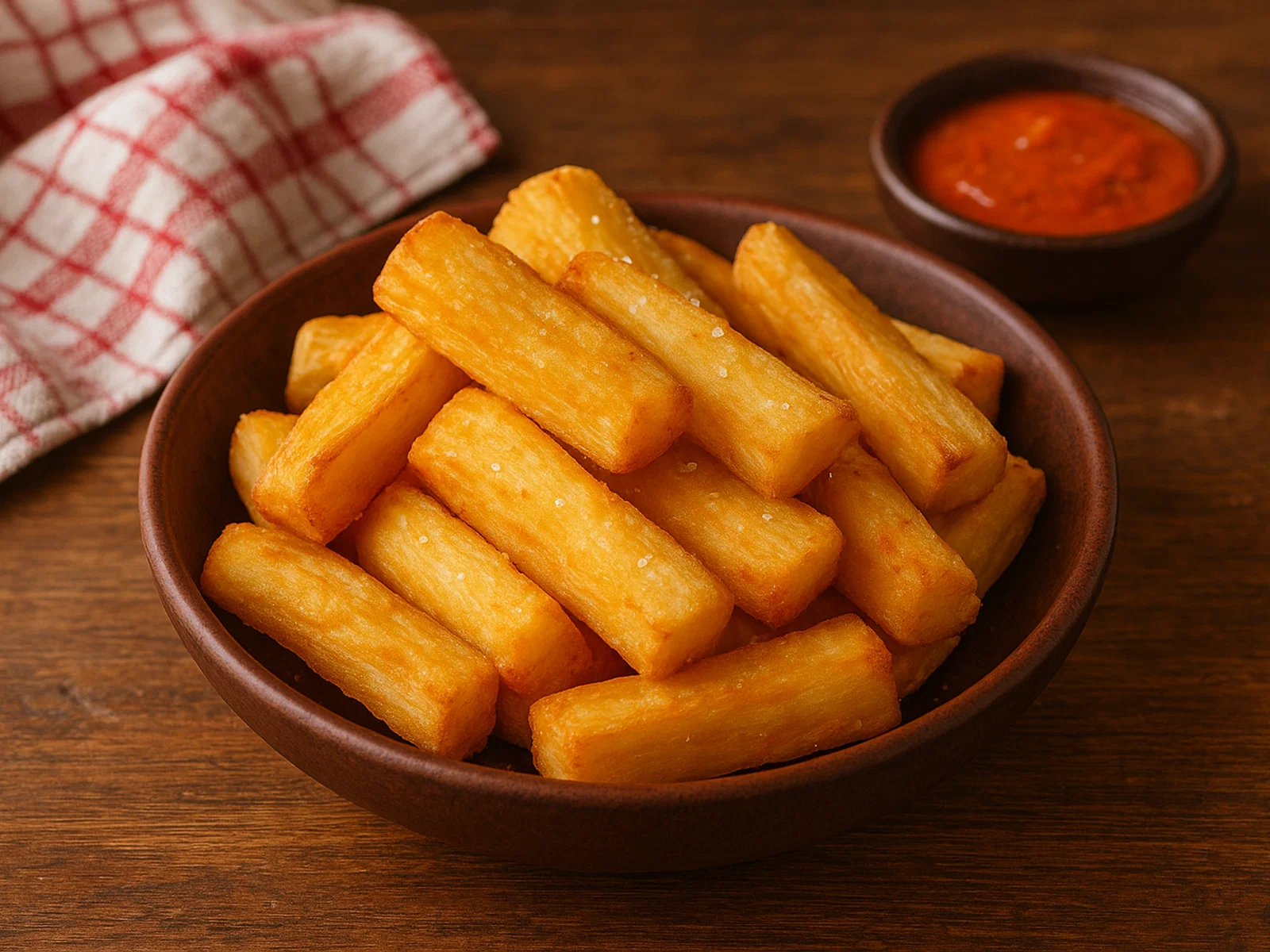 Mandioca Frita – Knusprig frittierter Maniok