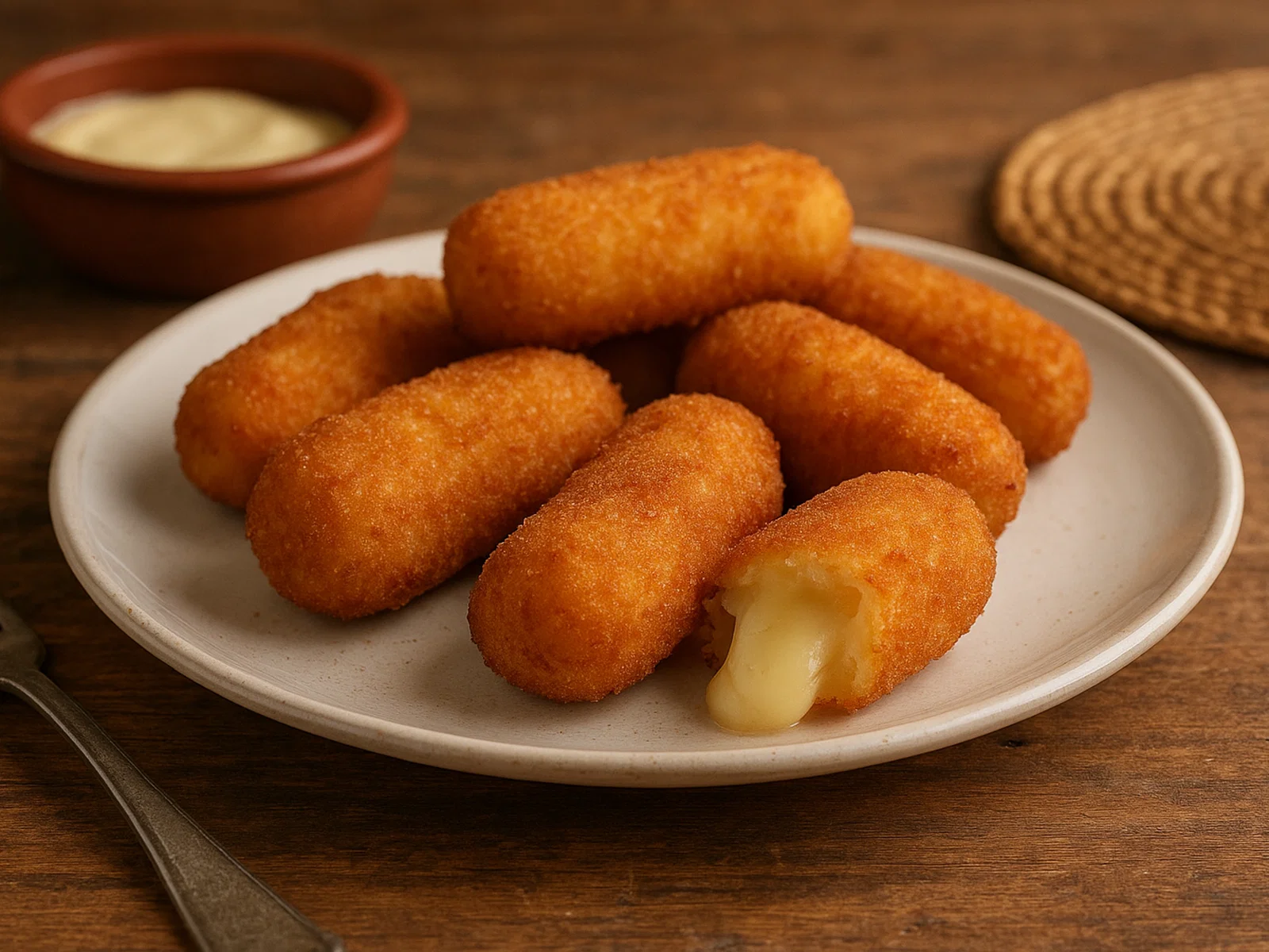 Croquetas de Mandioca (Maniok-Käse-Kroketten)