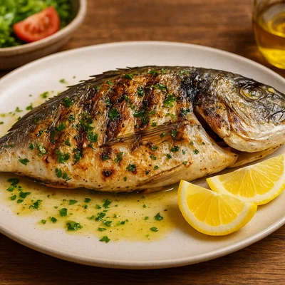 Dorado a la parrilla – gegrillter Dorado-Flussfisch