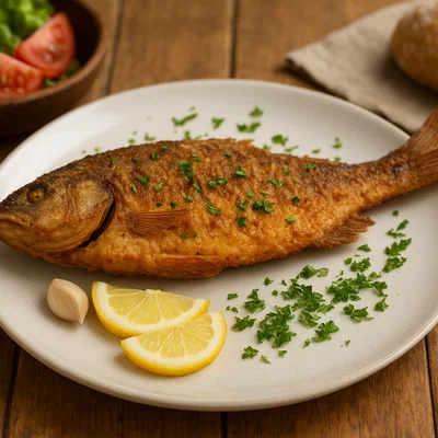 Boga Frita – Knusprig frittierter Flussfisch