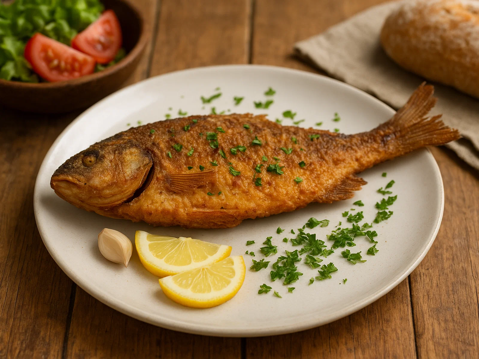 Boga Frita – Knusprig frittierter Flussfisch