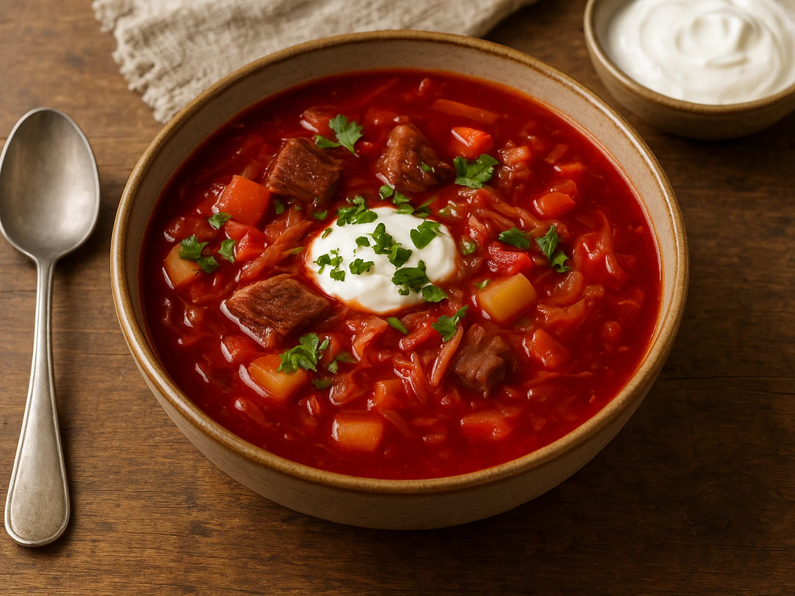 Borscht chaqueño – Rote‑Bete‑Suppe der Chaco‑Mennoniten