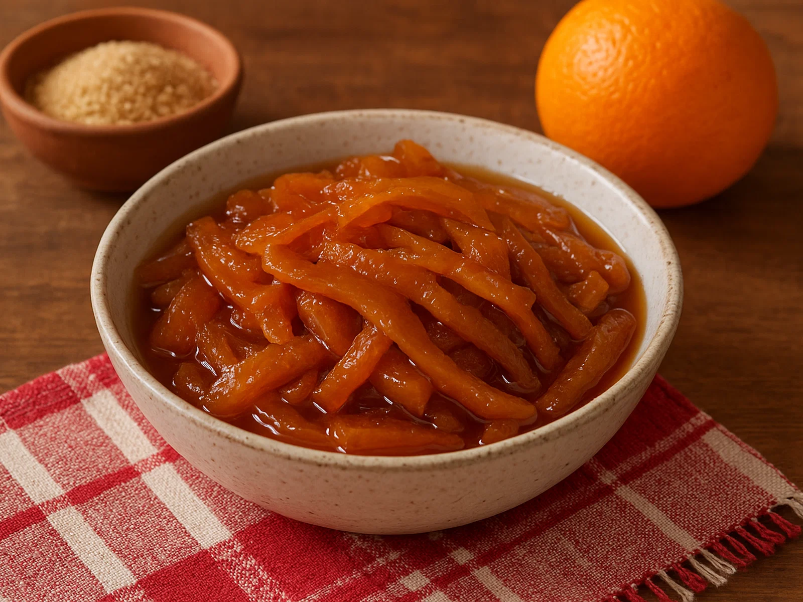 Kosereva – Bittere Orangenschalen in Rohrzuckersirup