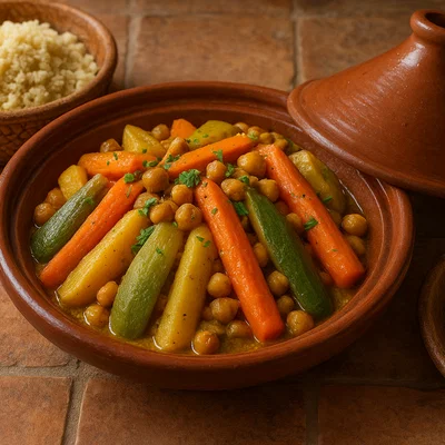 Marokkanische Gemüse-Tagine