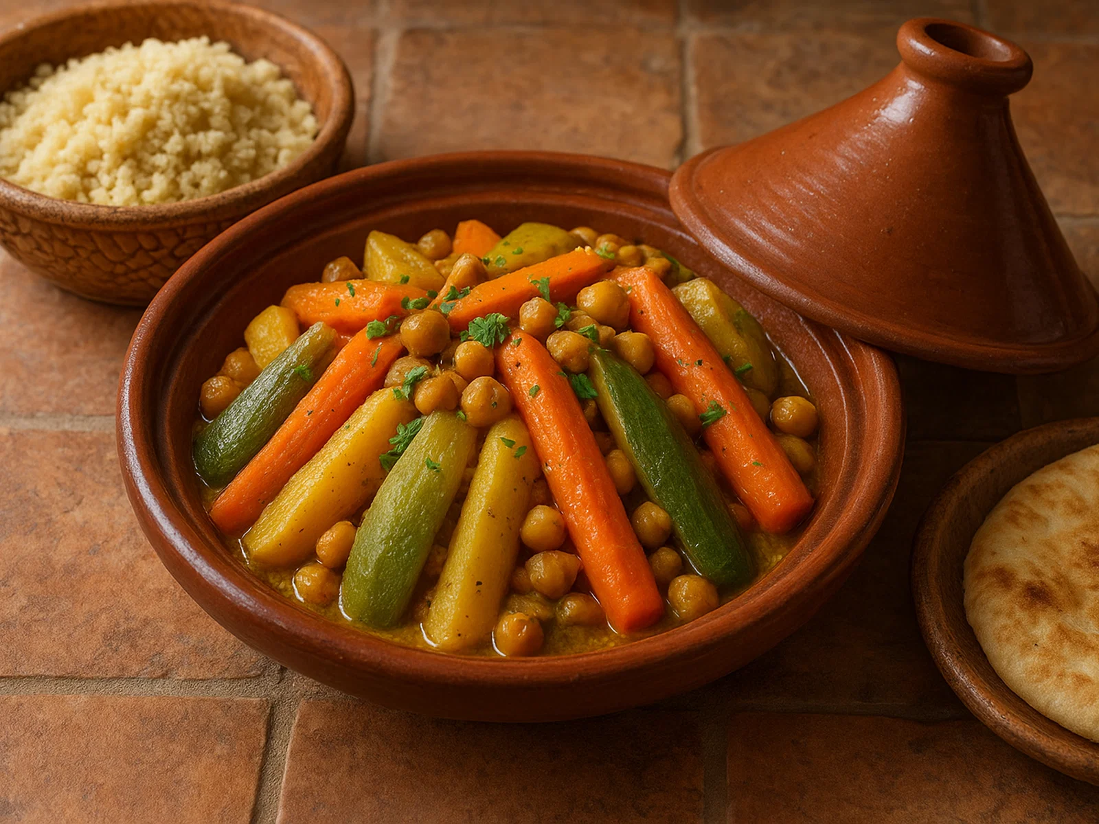 Marokkanische Gemüse-Tagine