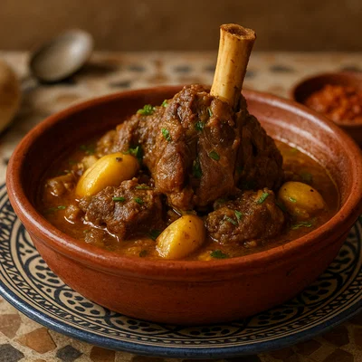 Tangia Marrakchia – Aschegeschmortes Lamm aus Marrakesch