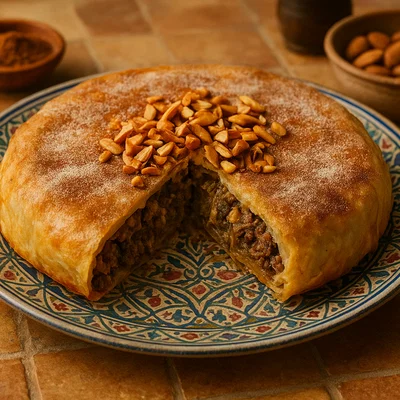 Pastilla au pigeon – klassische marokkanische Tauben‑Pastilla