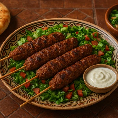 Brochettes de Kefta – marokkanische Hackfleischspieße vom Grill
