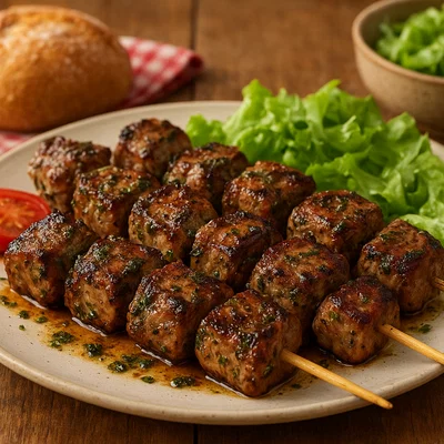 Brochettes de Viande – Marinierte Fleischspieße vom Grill