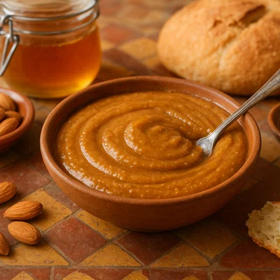 Amlou – Marokkanische Mandel-Argan-Creme mit Honig