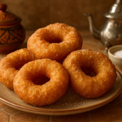 Sfenj – Marokkanische Hefekrapfen