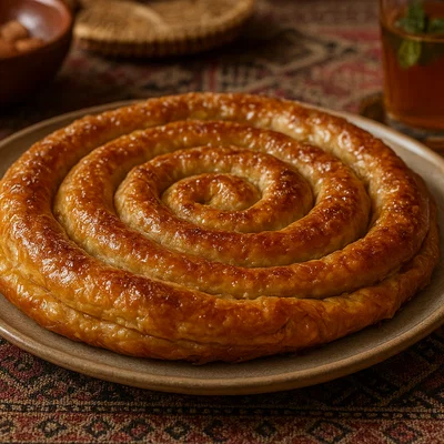 M’hanncha – Marokkanische Mandel-Filo-Schlange