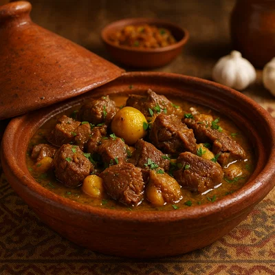 Tanjia – Marokkanischer Lammeintopf aus der Tonurne